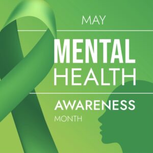 Mental Health Awareness Month support graphic