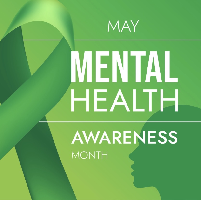 Mental Health Awareness Month support graphic